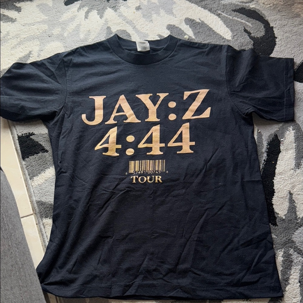 2017 Jay-Z 4:44 Tour Black T-Shirt